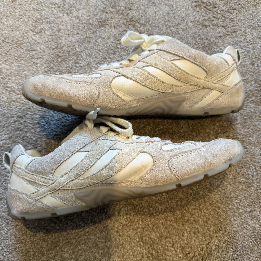 Vince Mojave Suede Leather Panel Sneakers Size 7